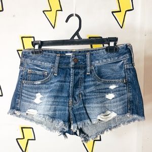 Hollister Dark Jean Shorts